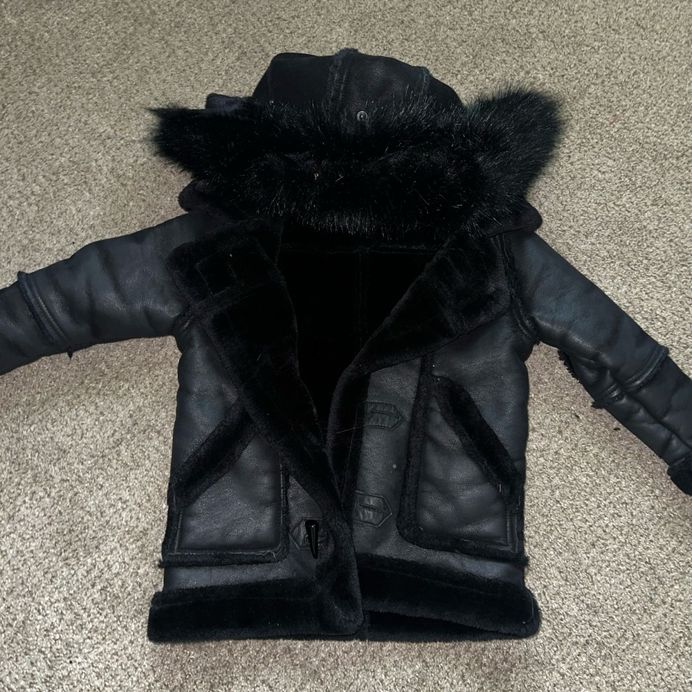 Boys Jordan Craig Sherpa Coat
